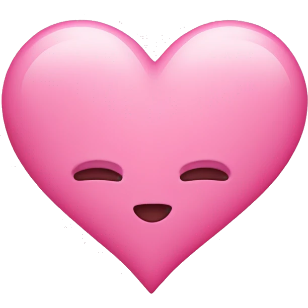 pink heart emoji