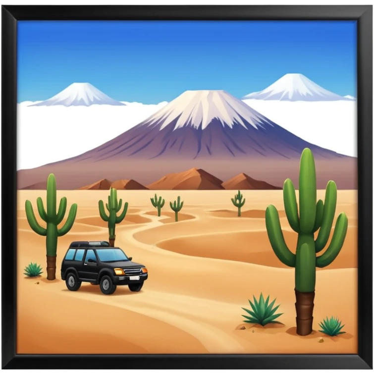 Atacama desert emoji