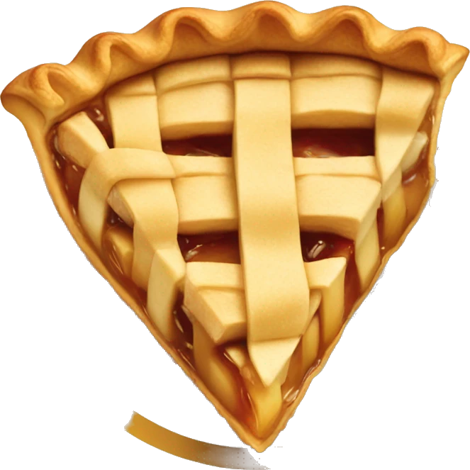 Apple Pie Slice emoji