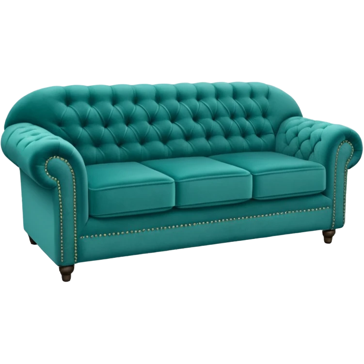 Teal couch emoji