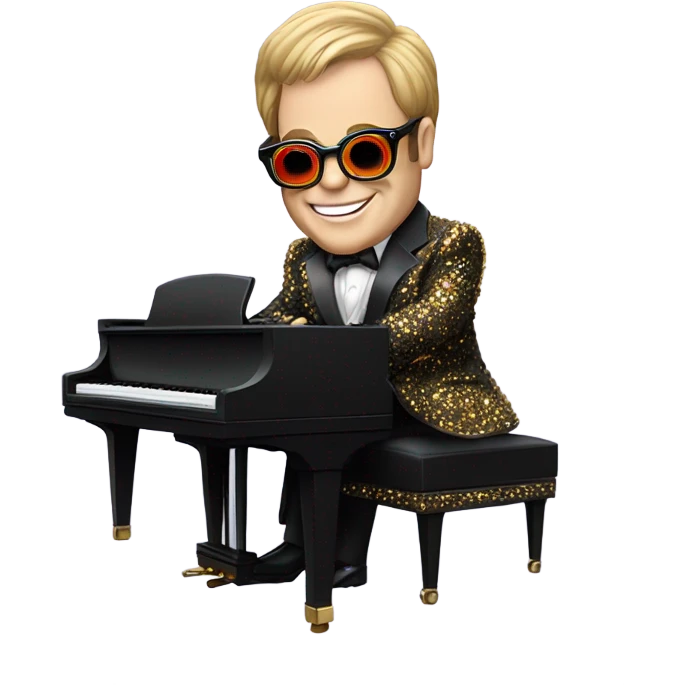 Elton John emoji
