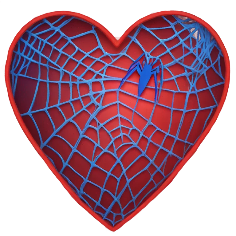 Spider-Man heart emoji