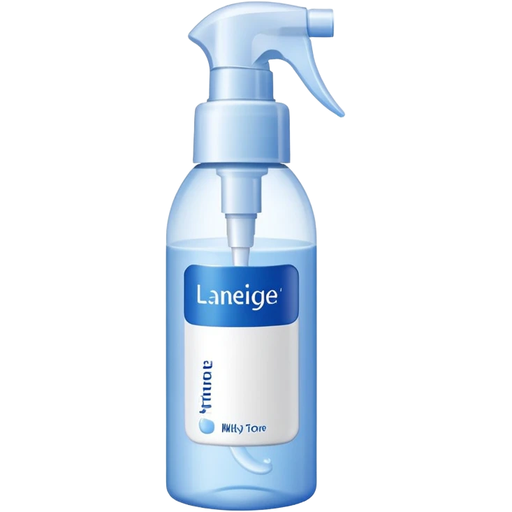 laneige milky toner in spray bottle emoji