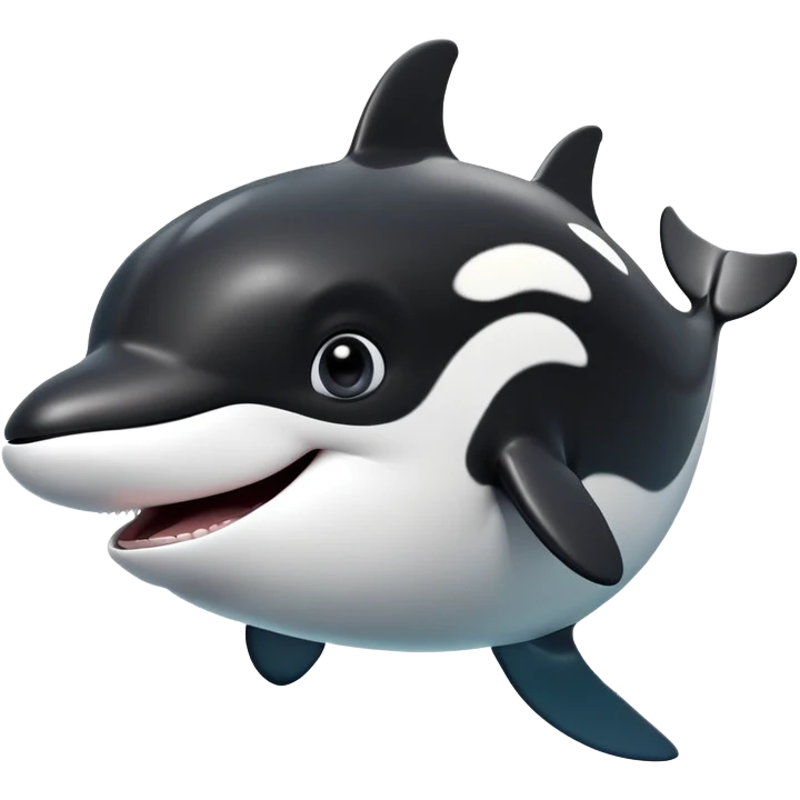 cinematic-comical-orca-portrait-emoji,-head-tilted-dramatically-with-an-exaggeratedly-shocked-expression,-featuring-a-sleek-black-and-white-body-with-wide,-comically-expressive-eyes-full-of-playful-disbelief-and-animated-flippers,-simple emoji