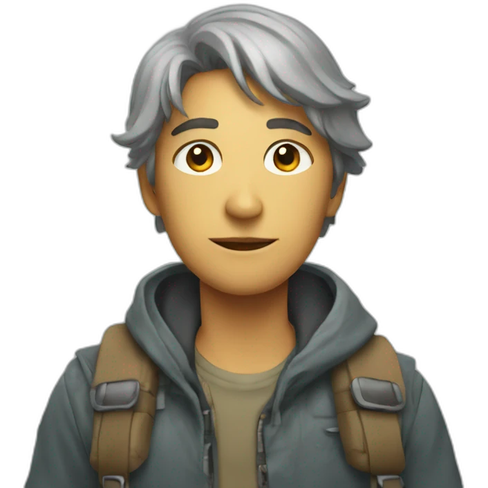 book cover about nomad emoji
