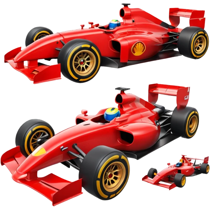 formula 1 red emoji