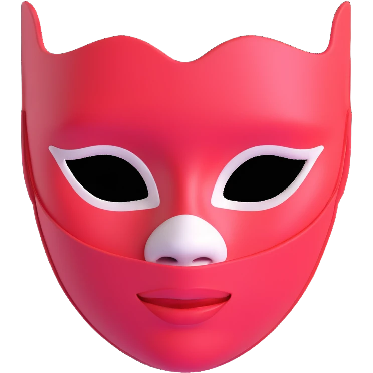 face with beauty mask emoji