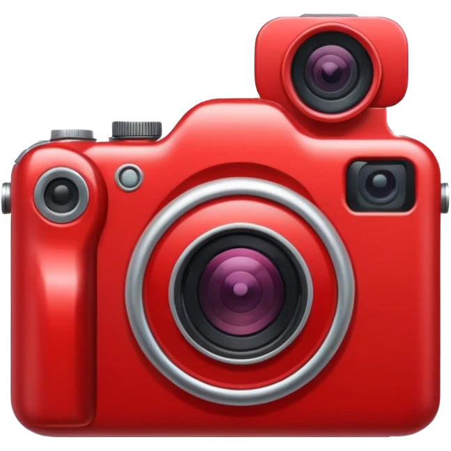 heart with a camera motif emoji