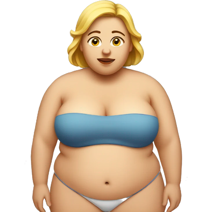 Fat women emoji