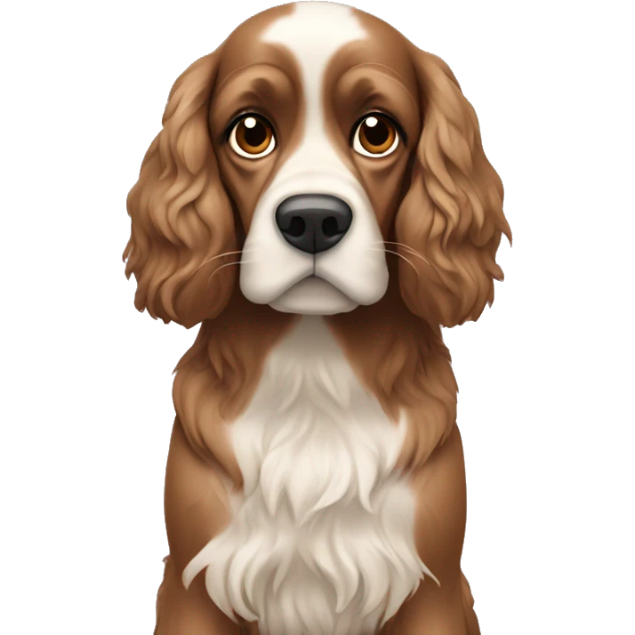 Create a coker spaniel  emoji