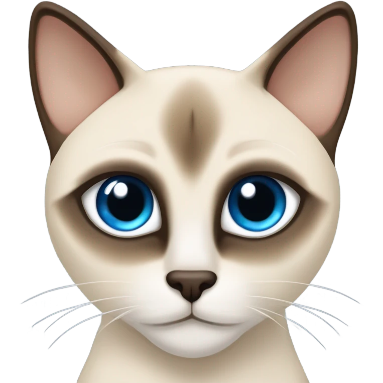 Siamese cat emoji