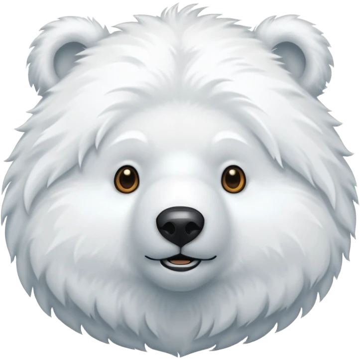 white Bear emoji