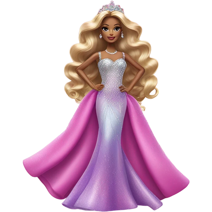 Barbie princess  emoji