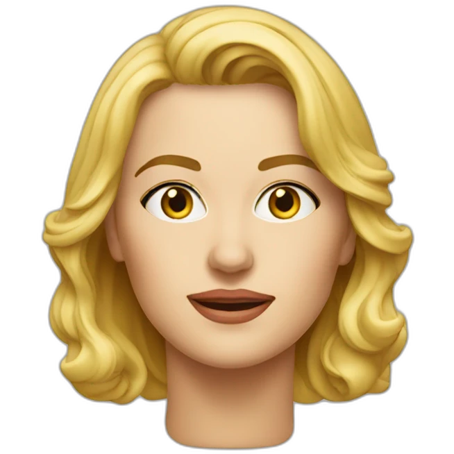 Sandra Huller german actress face head emoji