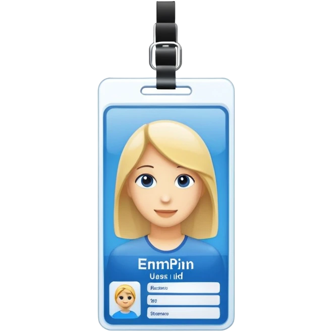 user id card emoji