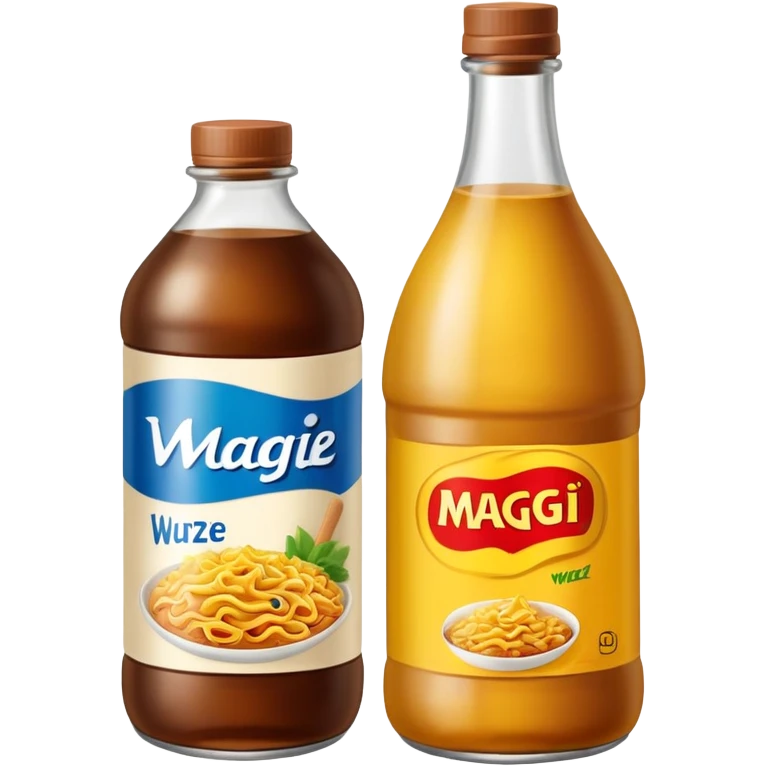 Maggi Würze Flasche  emoji