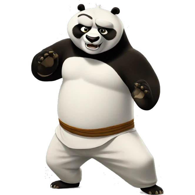 kung fu panda emoji