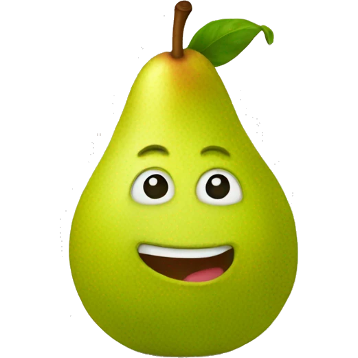Pear emoji