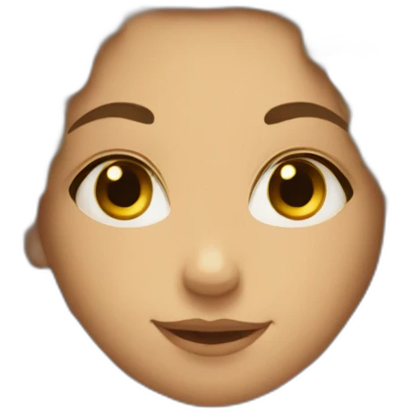 Caucasian curly haired girl emoji