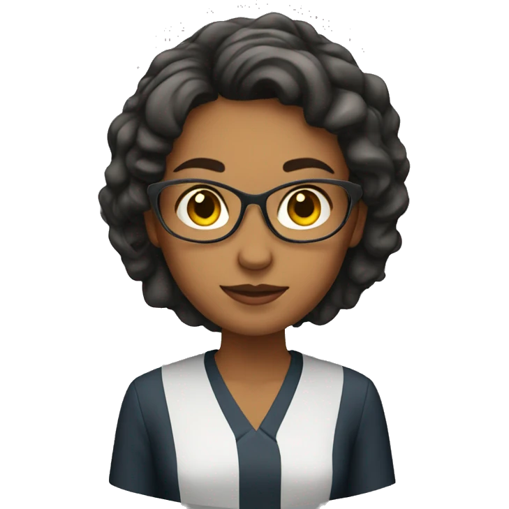 female young teacher emoji