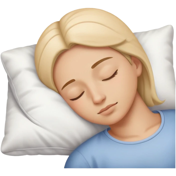 una persona durmiendo  emoji