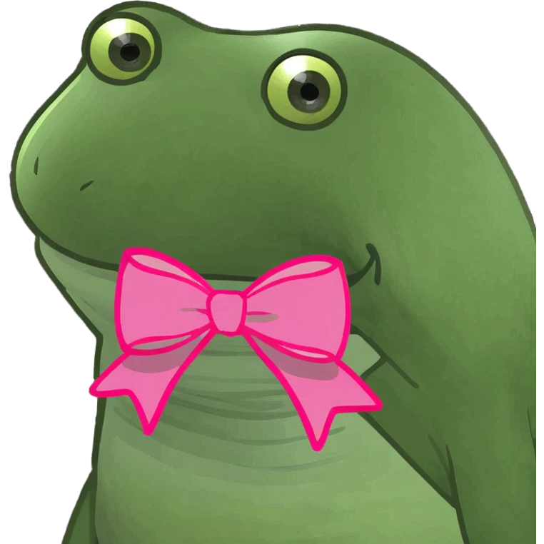 Pink bow with a cheetah background emoji