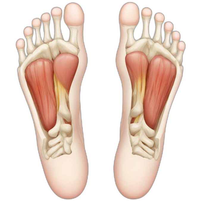 foot anatomy emoji