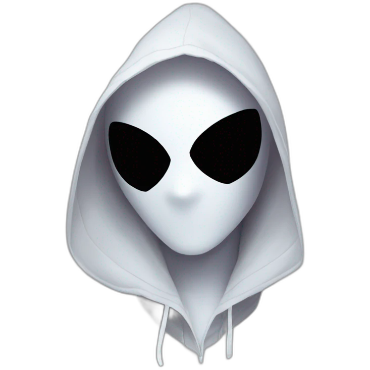 spider gwen in mask and hood emoji