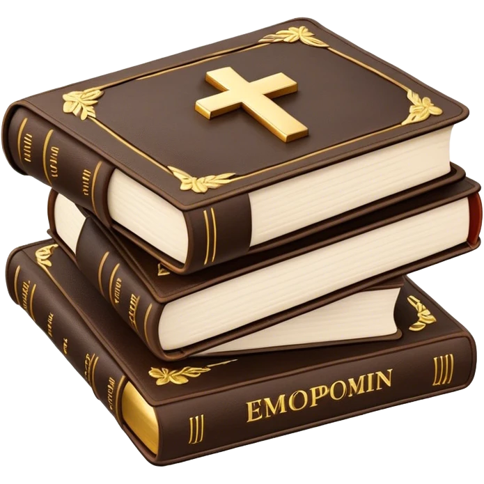 open bible covers emoji