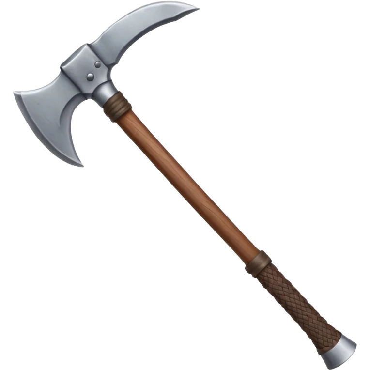 hand holding a viking axe emoji