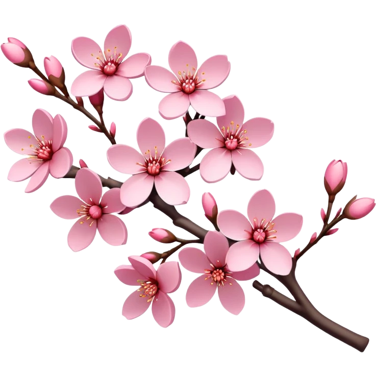 Sakura in spring emoji