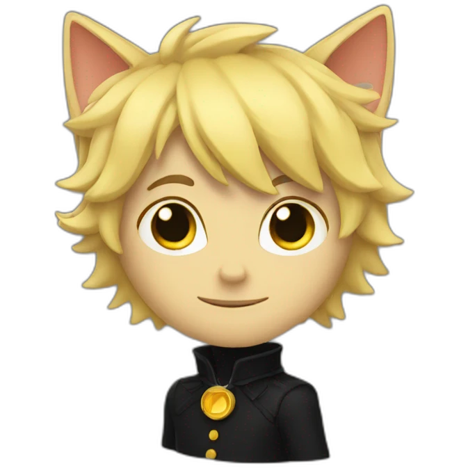Chat noir emoji