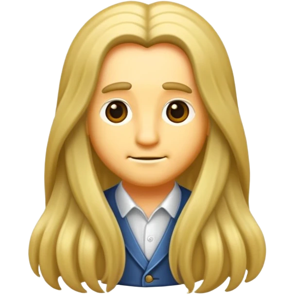 Miniature long haired edition emoji