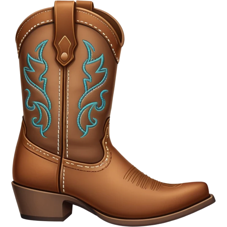 Cowboy boots emoji