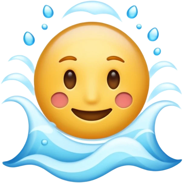 air purification emoji with a filter and clean air waves emoji