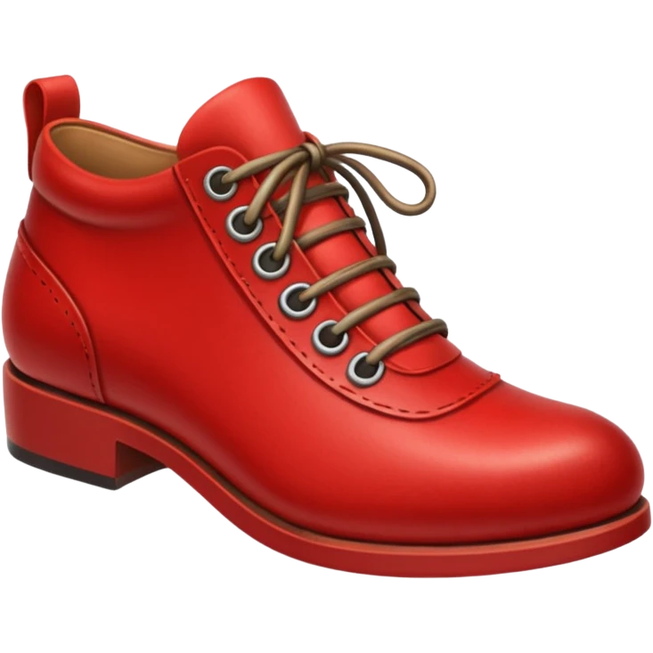 red shoe emoji