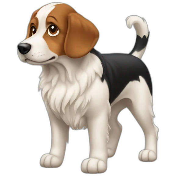 Großer Schweizer sennenhund kurzhaarig  emoji