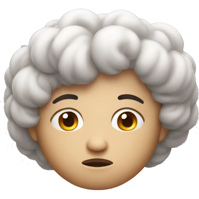 overthinking face emoji
