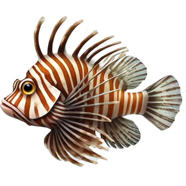 lionfish with monocle emoji