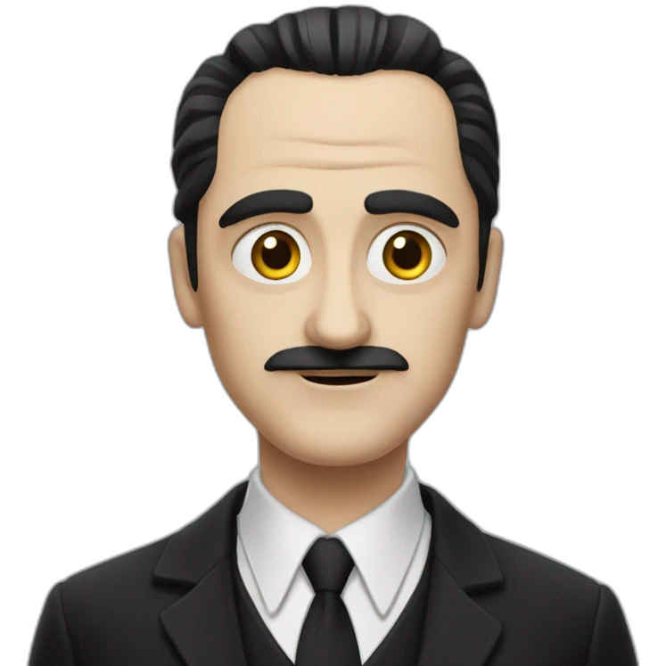 Mercredi addams emoji
