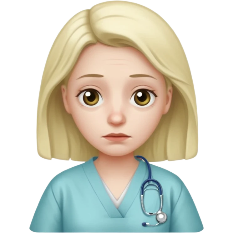 sick woman emoji