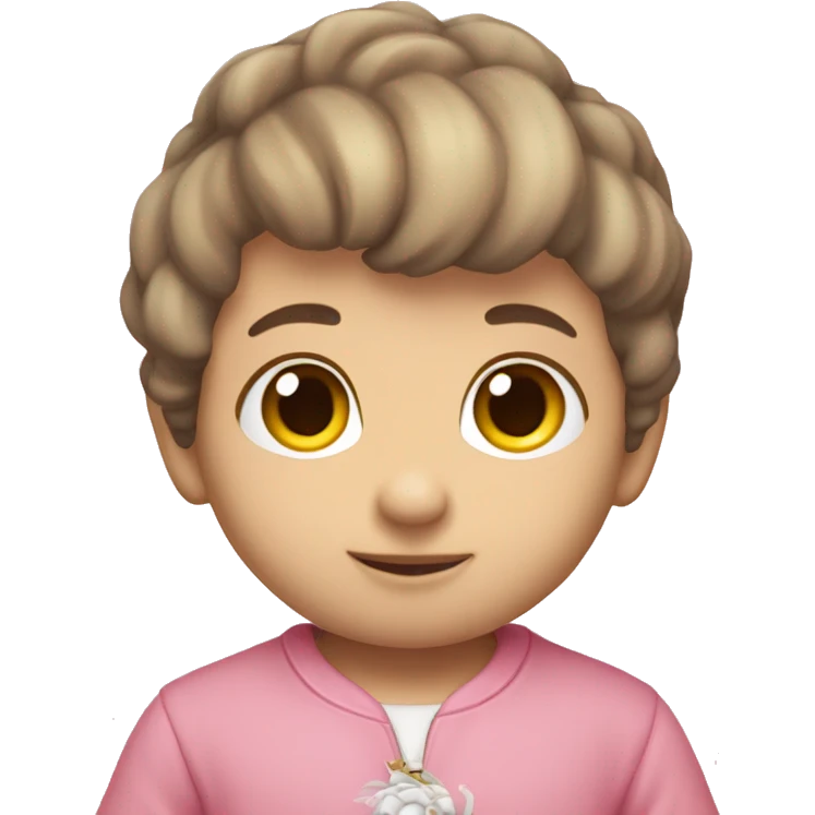 Sonny angel conejito rosa emoji