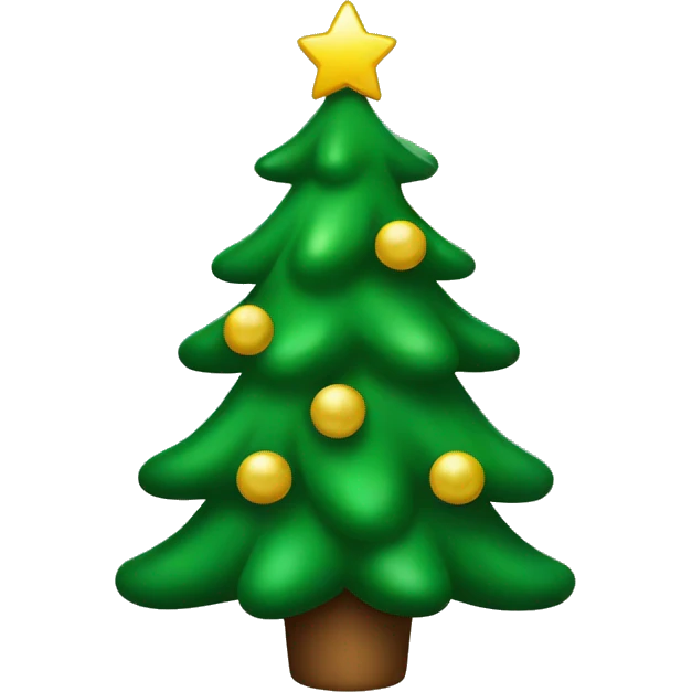 Christmas tree emoji