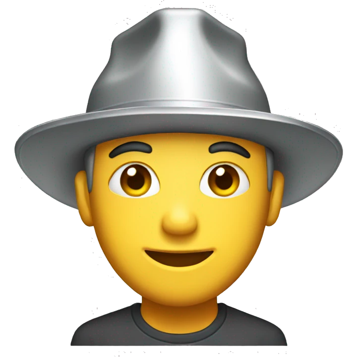 aluminium hat emoji