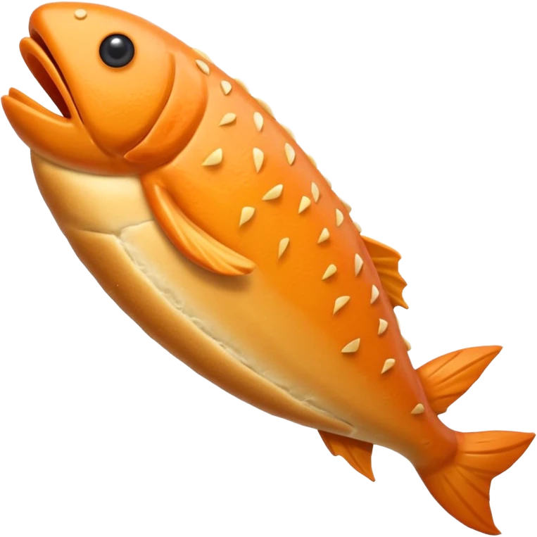 Un poisson de Fortnite tenant une baguette emoji