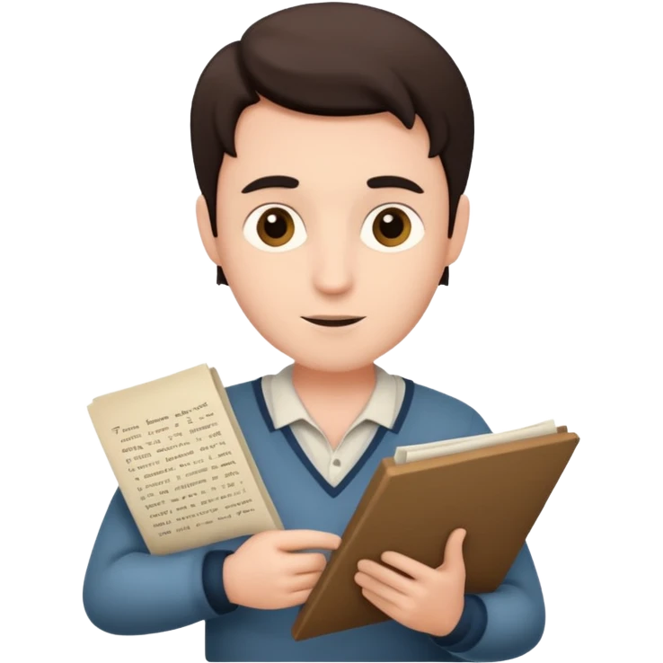 actor with script emoji