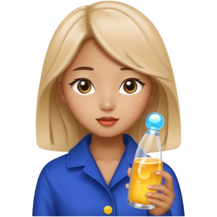 fashionably grily, designer, korean, bubbly emoji