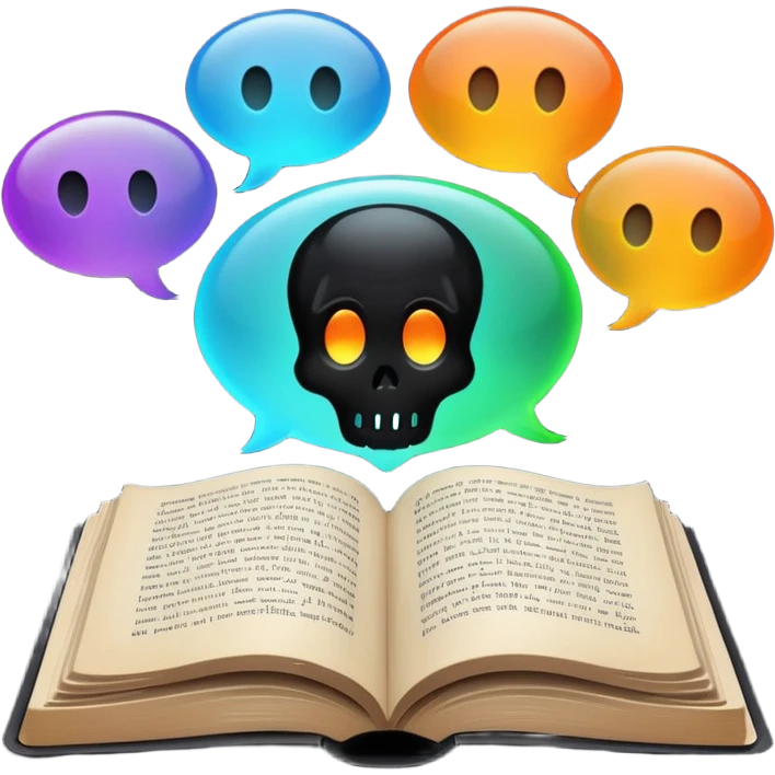 створи емоджі для казки на тему Таємниця зниклих голосів жанр жахастики emoji