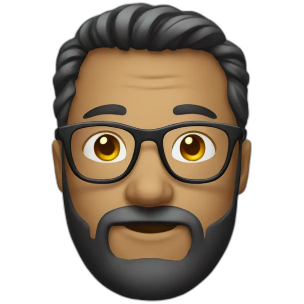 Satin glasses  emoji