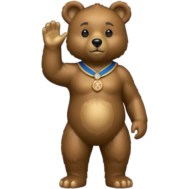Madrid's madroño bear emoji